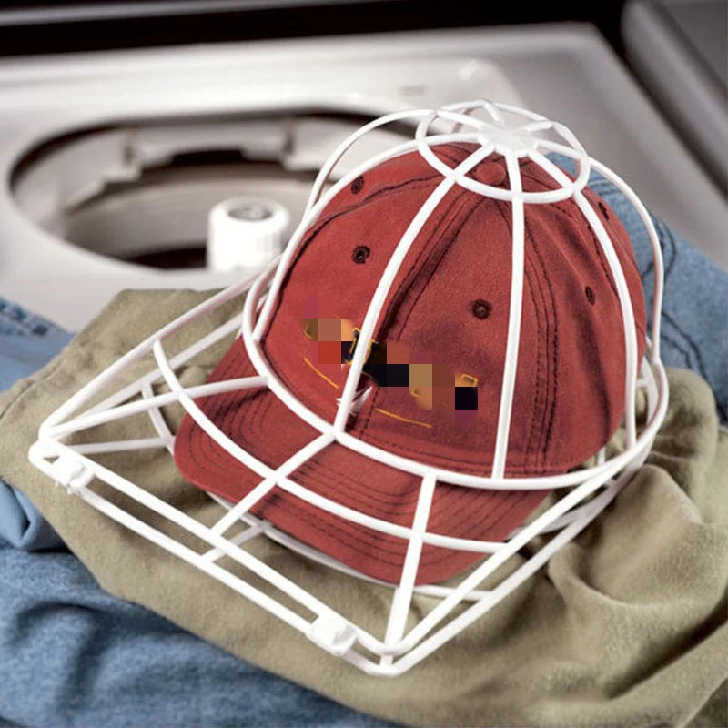 Hat Washer for Washing Machine Baseball Cap Washer Holder Cage Hat Cleaner Frame for Dishwasher Laundry Machine