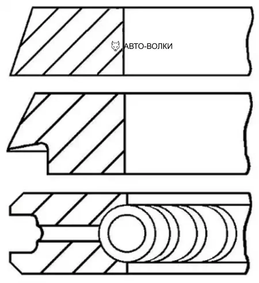 GOETZE 08-109407-10 Кольца dm.81.00 +0.50 [1.5-1.75-3] 1 ПОР. AUDI/VW mot. ADZ/EZ/GU/PF/JN/PM/DS/DZ/3B/AAN 1.6-2.23 84-01