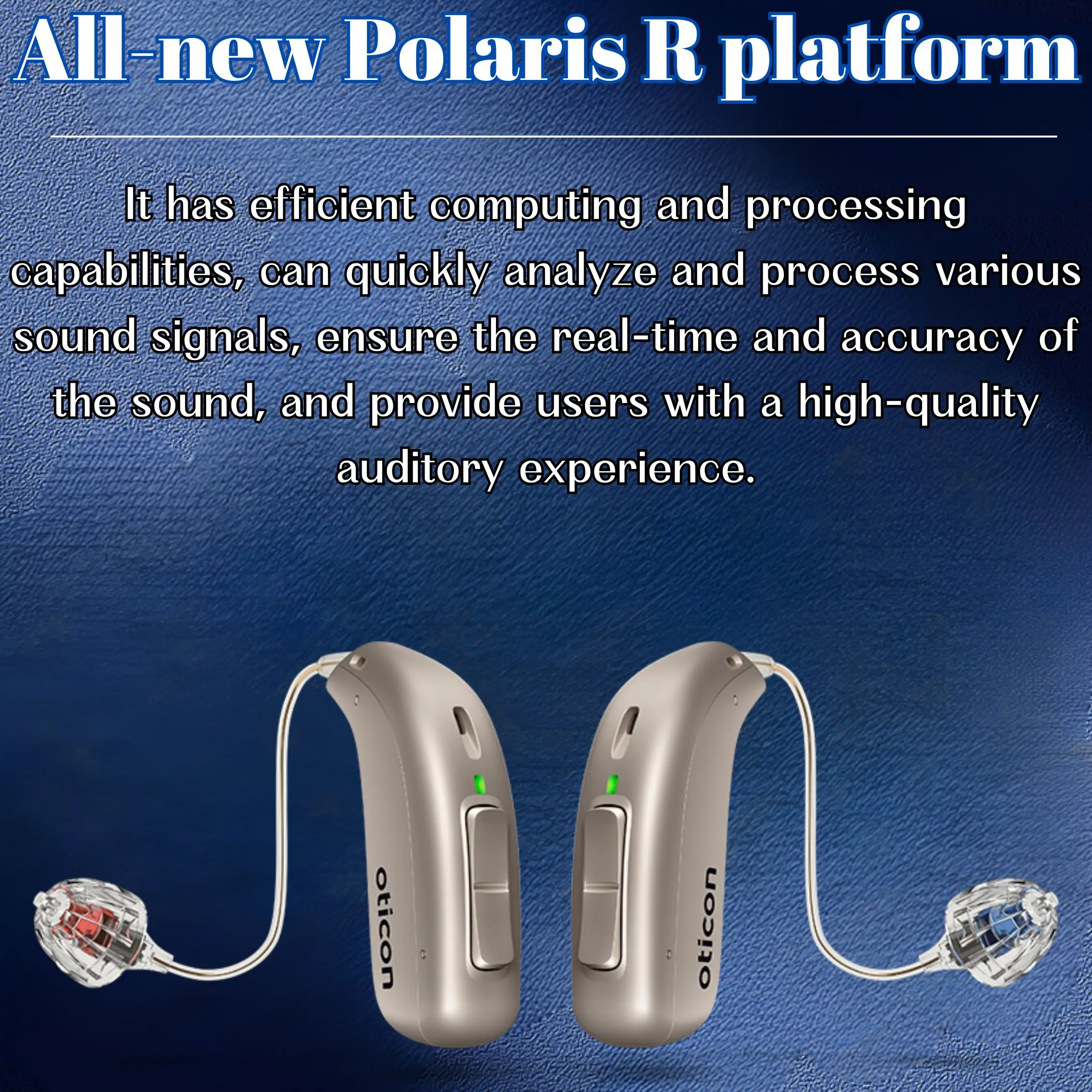 Слуховой аппарат Oticon REAL 1 2 3 miniRITE 48-канальный регулируемый слуховой