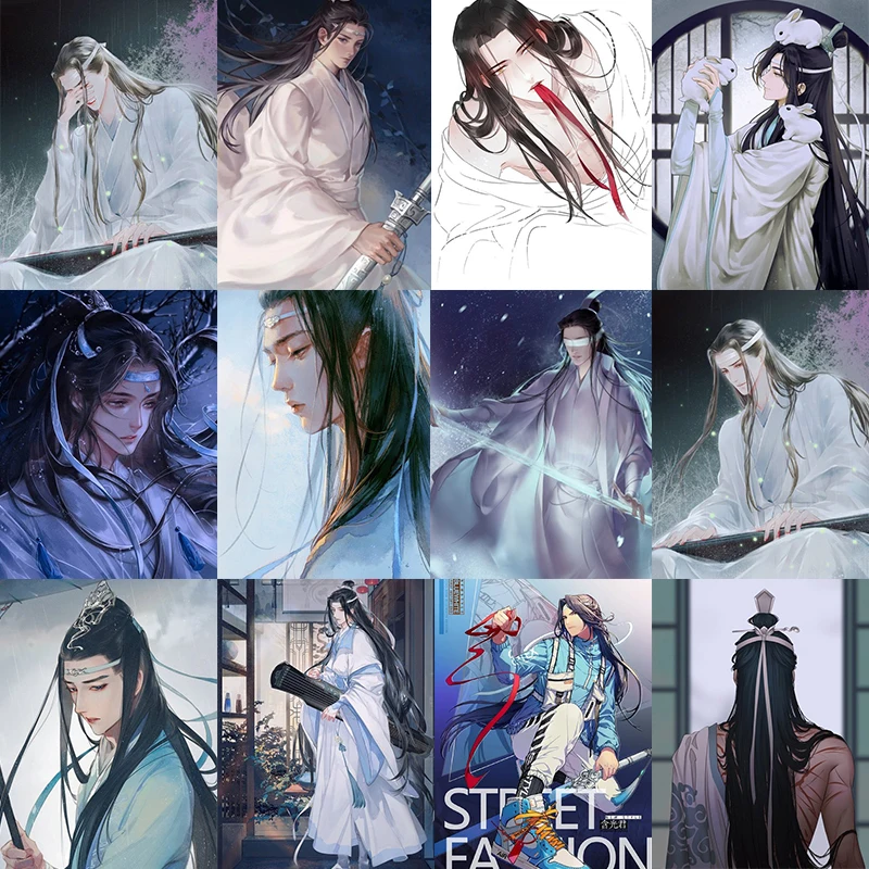 

Lan Zhan Mo Dao Zu Shi Anime Paint By Numbers For Adults DIY Coloring By Numbers Acrylic Paint On Canvas Handicraft Unique Gift
