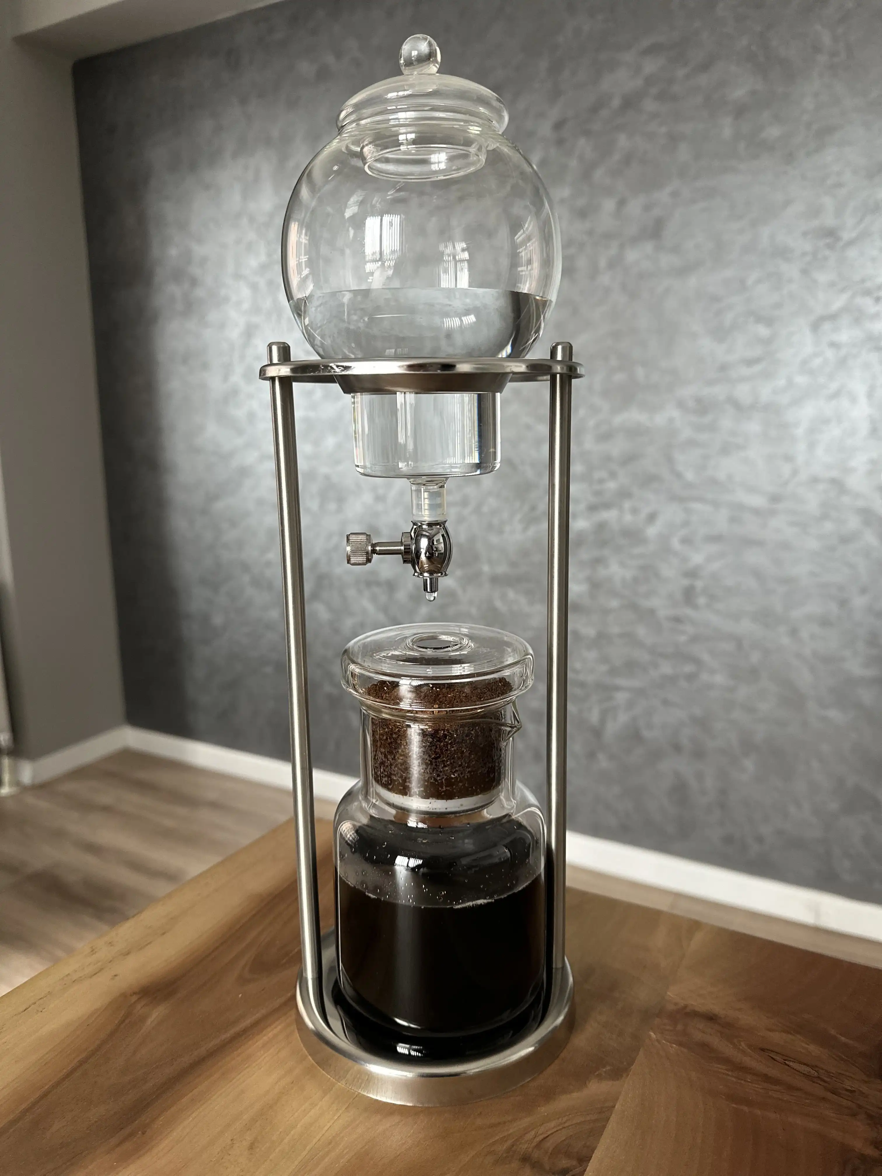 

Cold Brew Ice Coffee Dripper Hand-Made Glass 600ML