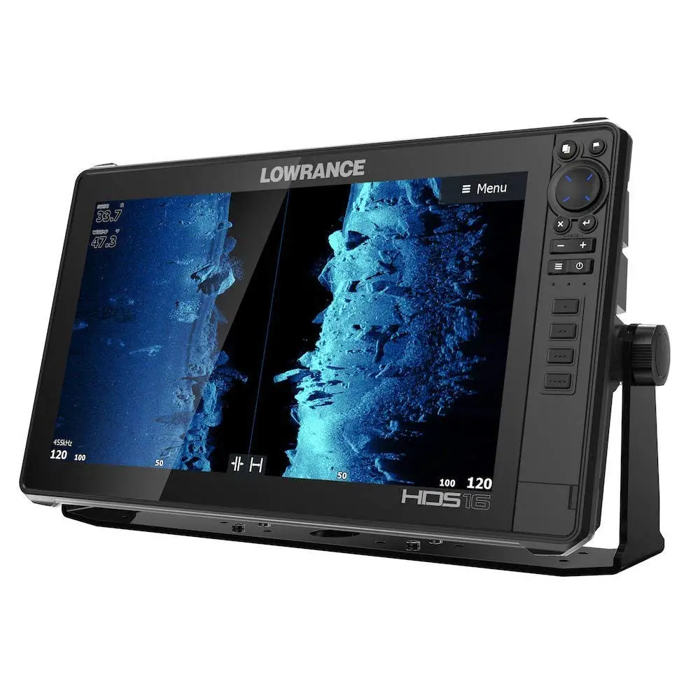 

(Новинка) Lowrance HDS-16 Live с активным изображением 3-в-1 Transom Mount Transmitter & C-MAP Pro Chart