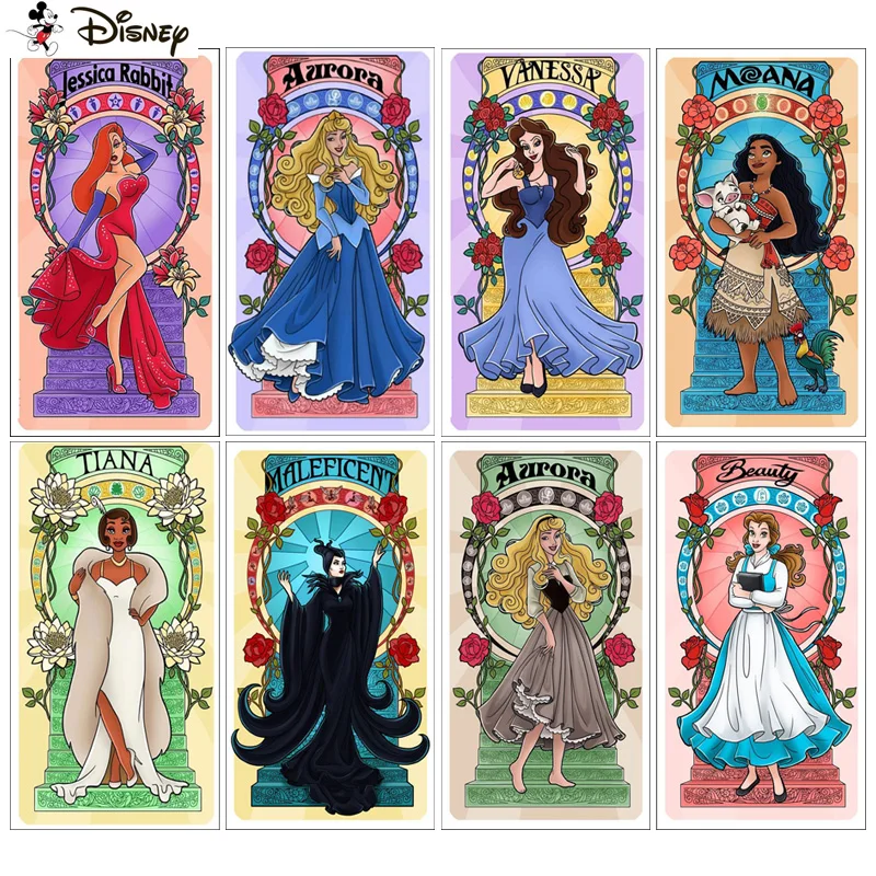 

Алмазная живопись Disney, вышивка крестиком «мультяшная принцесса», 5D алмазная вышивка «сделай сам», полноразмерная/круглая картина