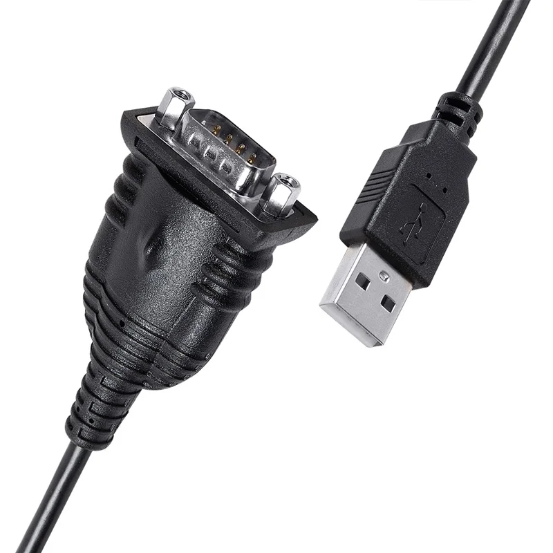 Фото Prolific USB Type A to DB9 Male RS232 Serial Converter Кабель-адаптер с полной распиновкой Поддержка Windows 7 8 10 11 XP Android Mac №4