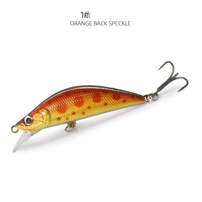 

1 Piece 55mm/5g Minnow Fishing Lures Saltwater Trout Bass Baits Pesca Artificial Plastic Wobblers Hard Lure Baits Lokkemad