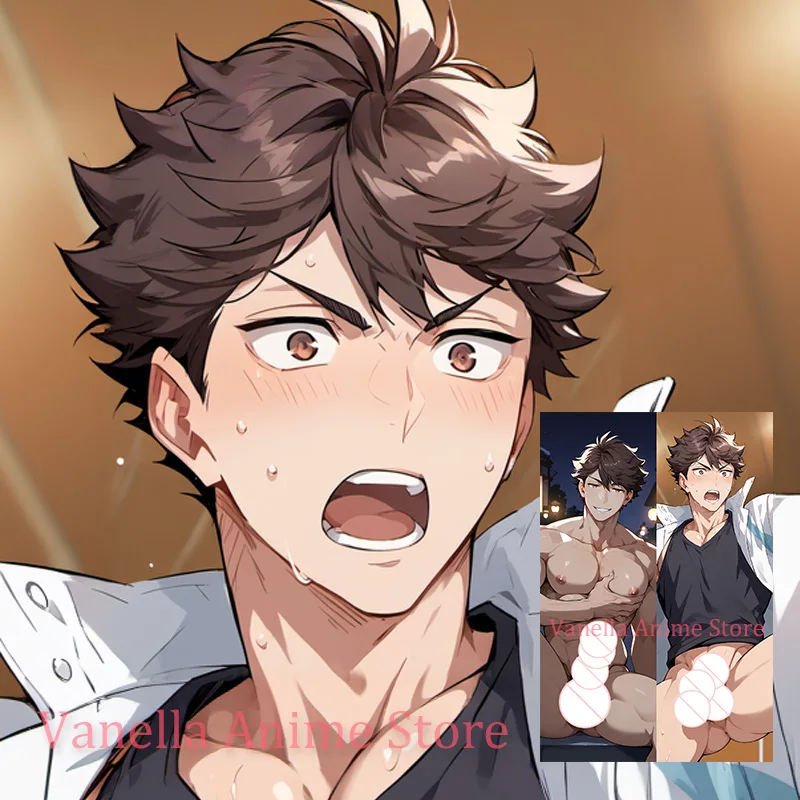 Подушка Dakimakura Oikawa Tooru Haikyuu аниме с двусторонним принтом наволочка в подарок