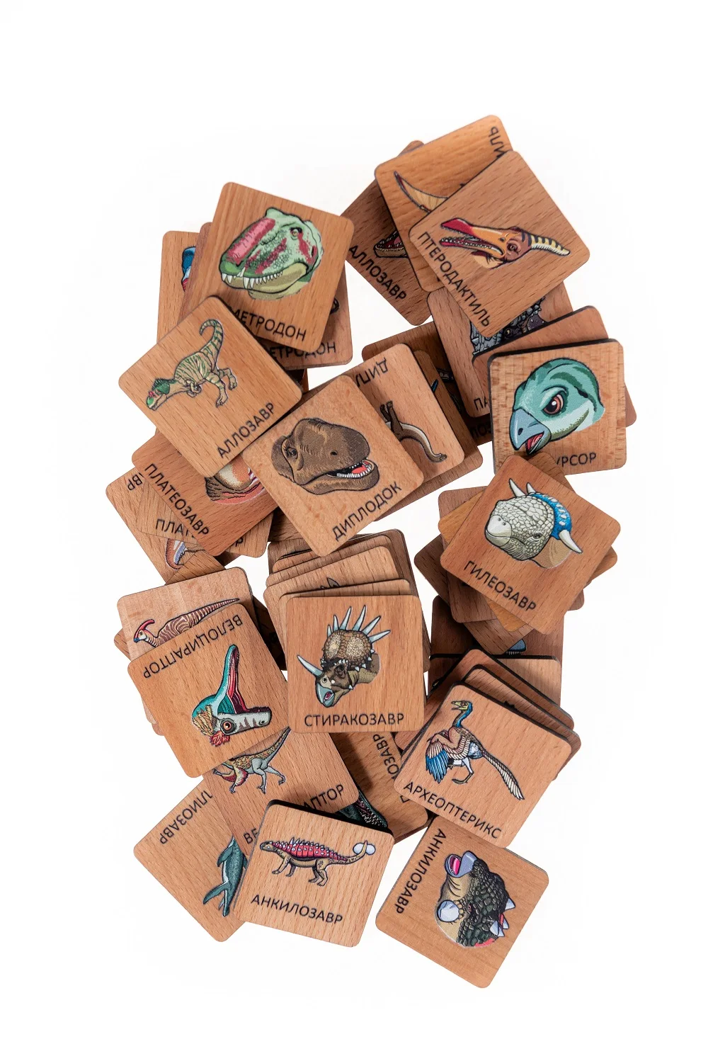 Мемори ZARTOY &quotДинозавры&quot в картонной коробочке |