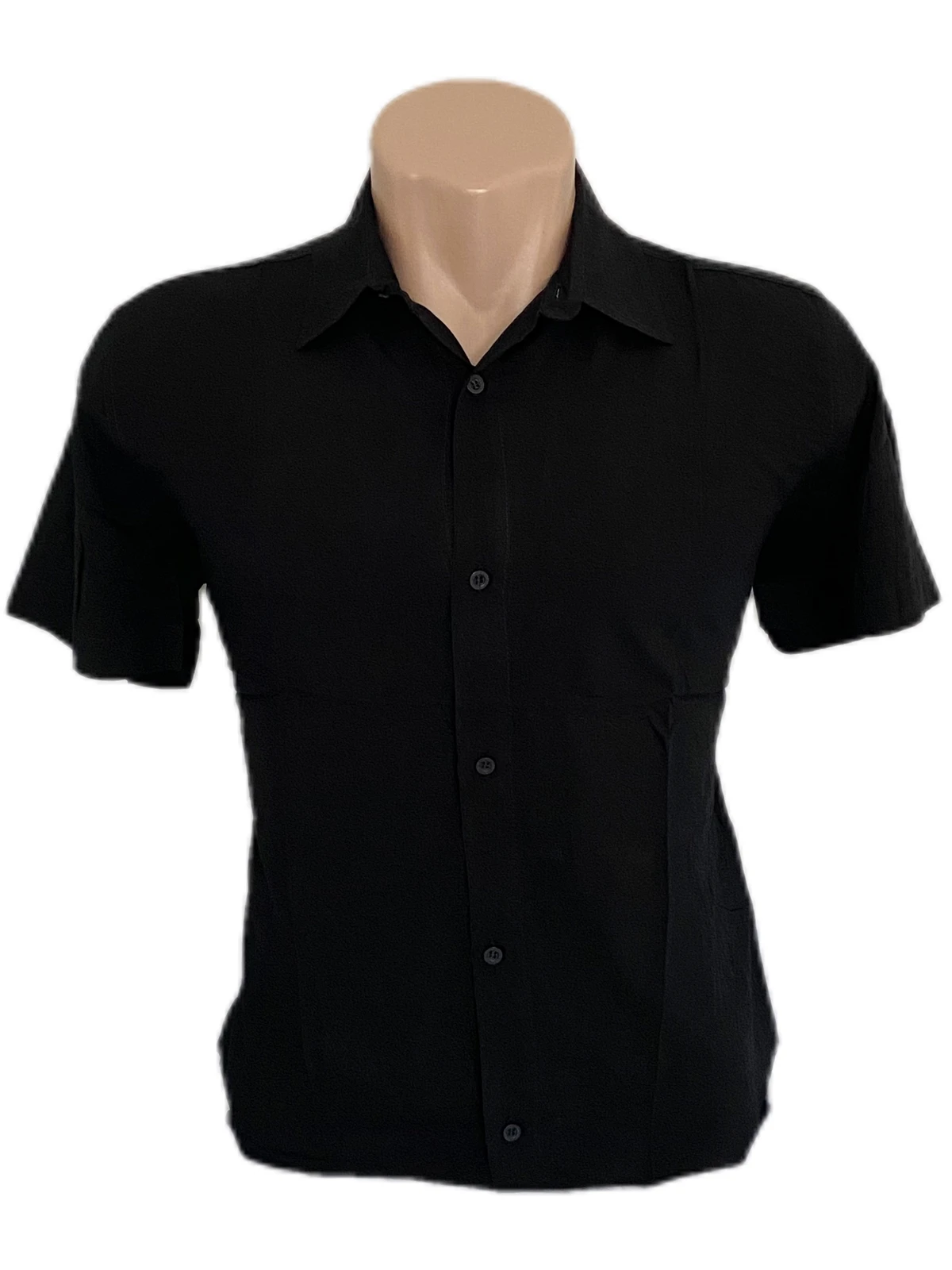 

Camisa lisa Manga Curto adulto sem marcas