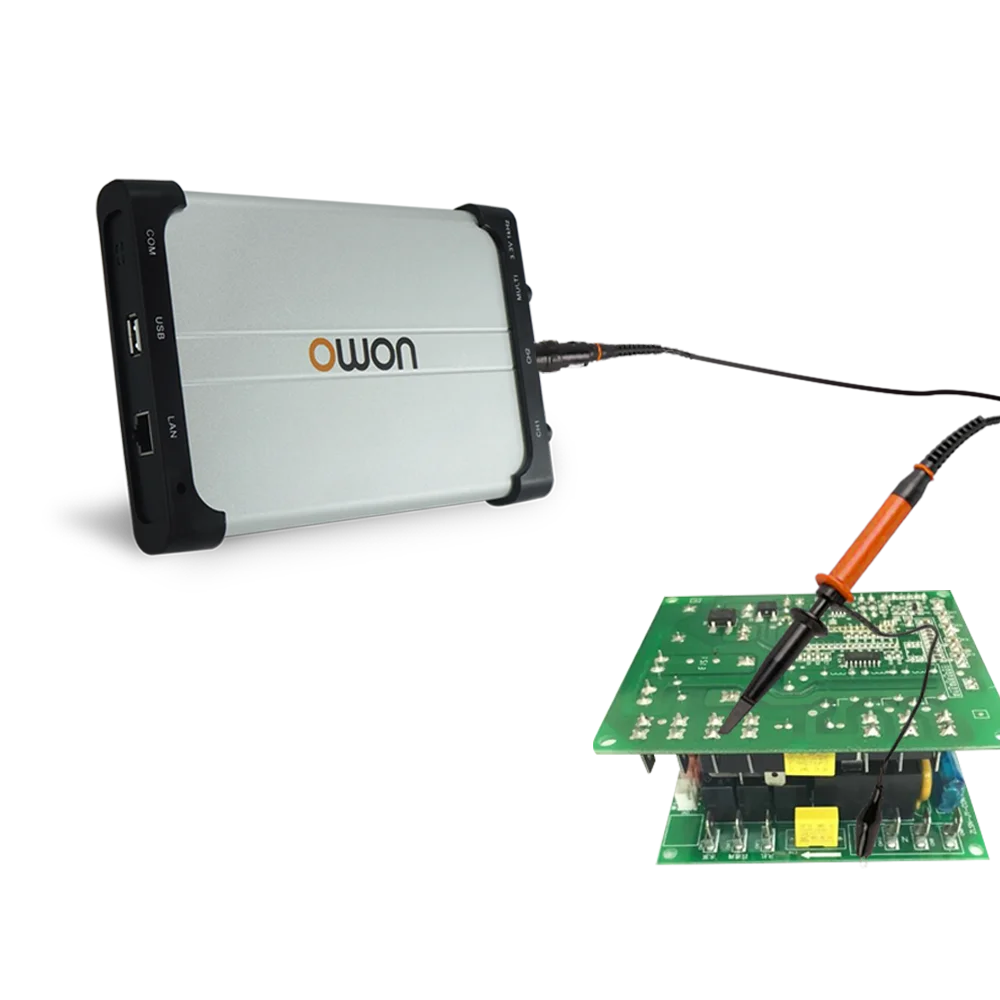 

OWON VDS1022I VDS1022 Virtual PC Digital Storage Oscilloscope 100Msa/S 25Mhz Bandwidth Handheld Portable USB Oscilloscopes Tools