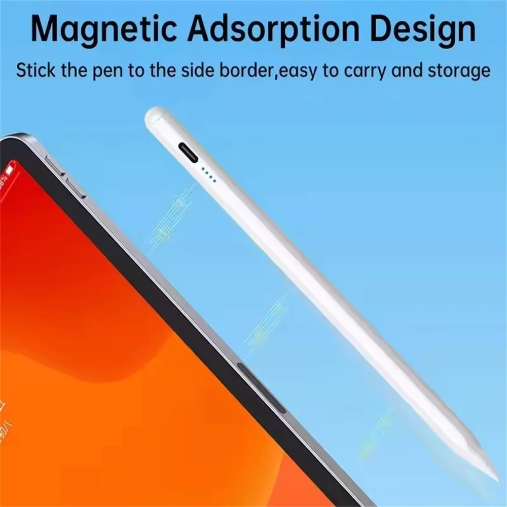 Фото Универсальный оригинальный стилус для Xiaomi PAD, Redmi PAD, iPad, iPhone, iOS, Android, активный емкостный карандаш для сенсорных телефонов, Mi Pad 6 №4