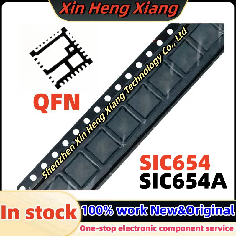 (5шт) SIC654A SIC654 SIC654CD SIC654ACD SIC654CD-T1-GE3 SIC654ACD-T1-GE3 QFN-31 Чипсет