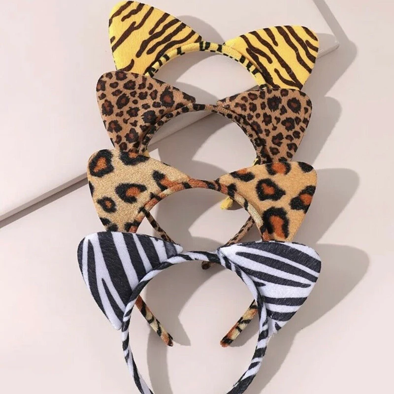 

Women Girls Kids Party Festival Plush Headband Hair Band Giraffe Panda Animal Birthday Party Wedding Decoration Hair Accessories