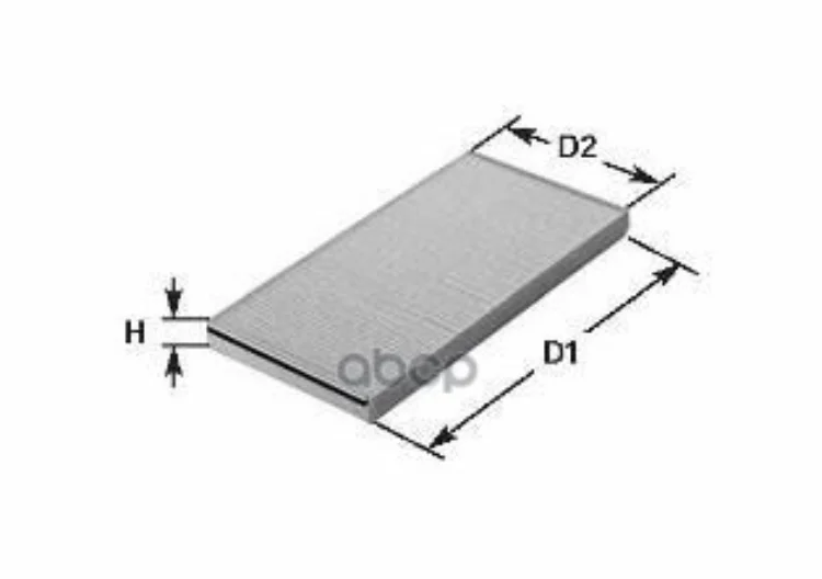 Фильтр Салона Renault: Megane Cabriolet 96-, Megane Classic 96-, Megane Coach 96-, Megane I 96- Clean filters арт. NC2008