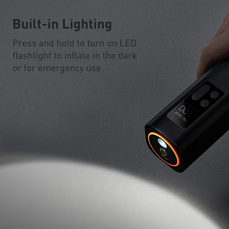 Насос Baseus компрессор для накачивания шин мячей надувных матрасов велосипедных