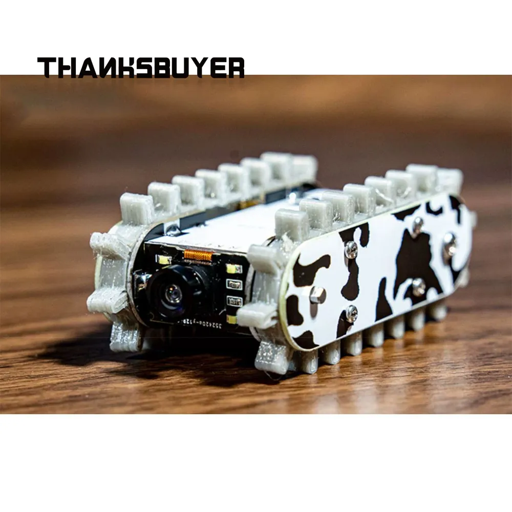 Мини-робот-танк с камерой ESP32-S3