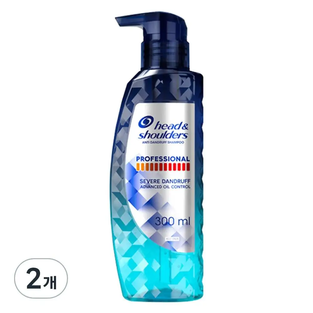 Профессиональный шампунь Head & Shoulders для контроля жирного блеска 300 мл 2 штуки