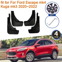 4x for for ford escape mk4 kuga mk3 20202022 mudflaps splash guards mud flap mudguards fender front rear wheels car accessories