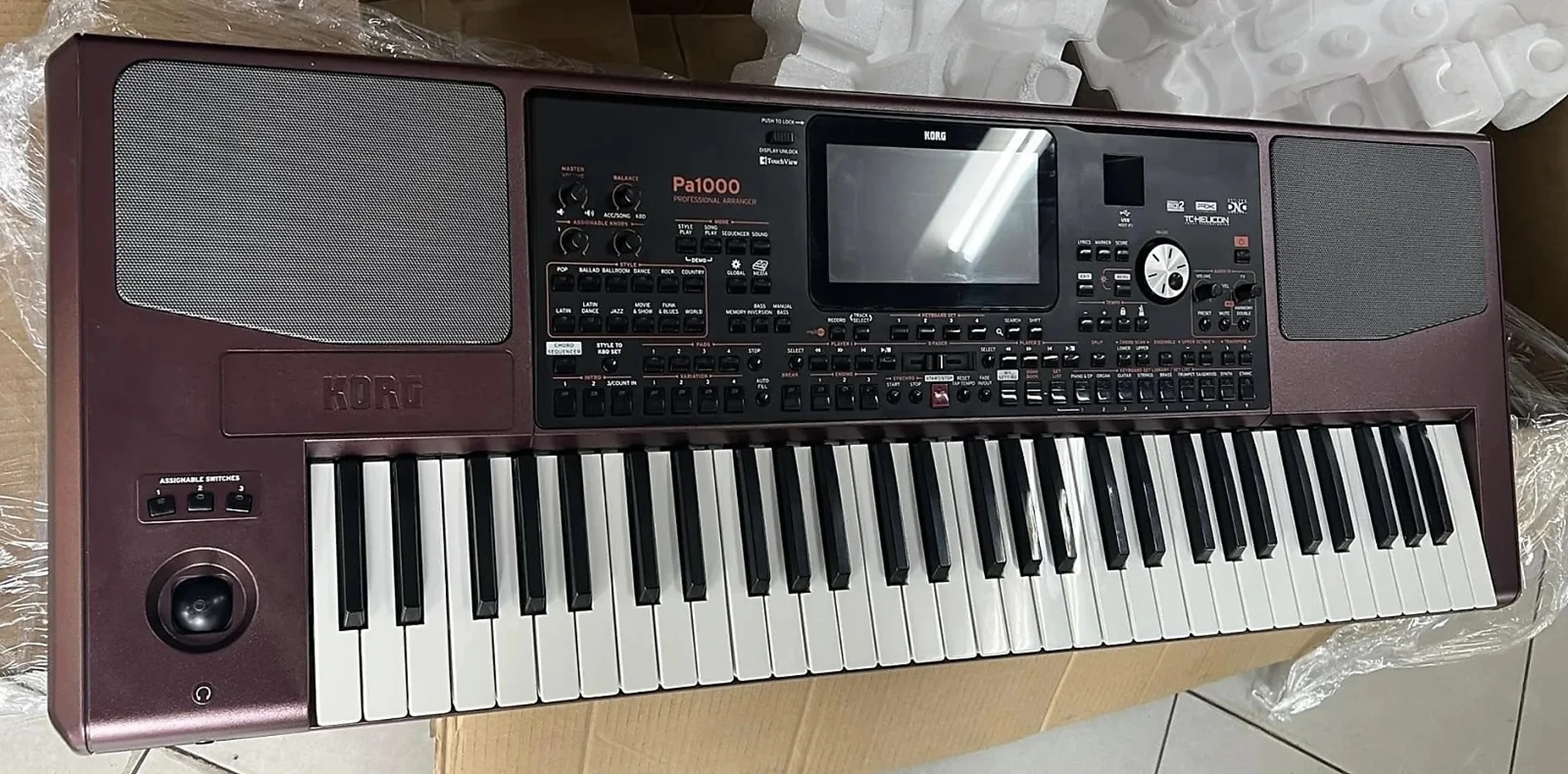 Акция со скидкой Korgs Pa1000 61-клавишная клавиатура Pro Arranger Бесплатная доставка