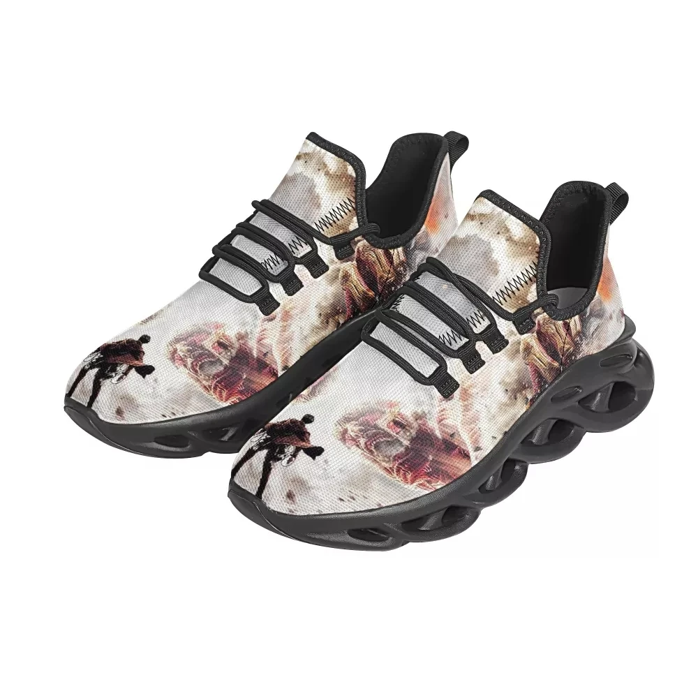 

Doginthehole Gothic Anime Print Casual Sneakers Lightweight Lace-Up Vulcanized Shoes Walking Shoes Teen Girls Zapatos Mujer