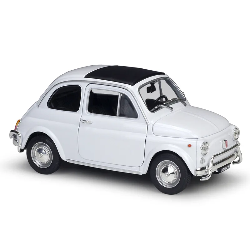 

Классический автомобиль WELLY 1/18, новинка 2022, модель автомобиля FIAT 500L из сплава, Коллекция строительных автомобилей