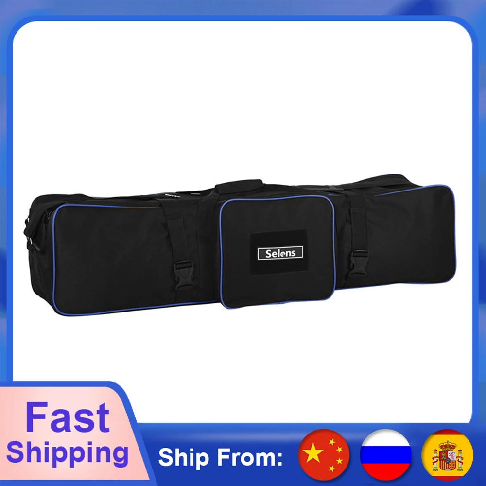 

Selens 72/105cm Waterproof Padd Zipper Bag With Shoulder Strap For Light Stands Umbrellas Backdrop Stand Tripod Fotografia