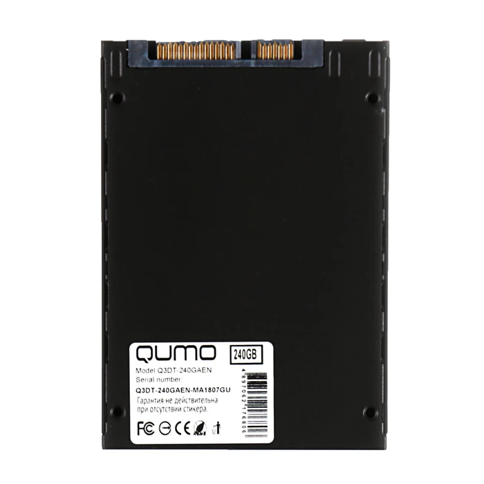 Drive SSD qumo Novation TLC 3D q3dt-240gaen SATA III 240 GB | Solid State Drives