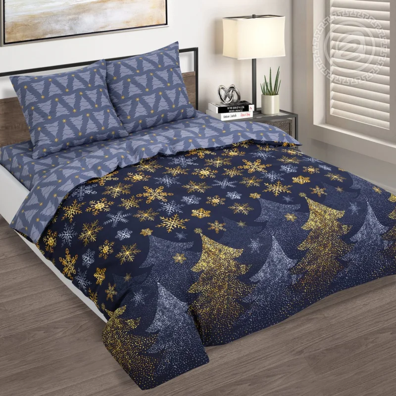 Постельное белье из сатина премиум евро - Северная корона |