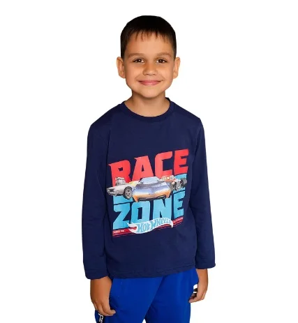 Лонгслив для мальчика СУПЕРМЕН | БЭТМЕН ХОТ ВИЛС ЛИГА СПРАВЕДЛИВОСТИ 110 116 122 128 134