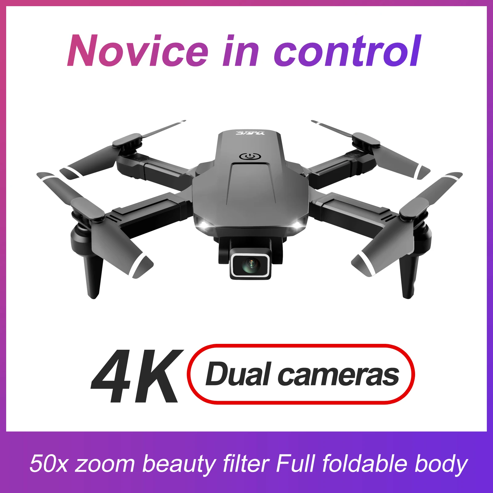 

Профессиональный Квадрокоптер S68, 4k, Wi-Fi, FPV, двойная камера, Hd 2,4 ГГц