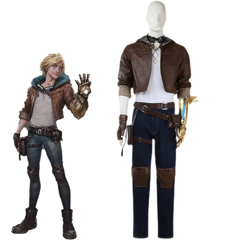 Большой размер на заказ LOL Prestige Psyops Ezreal Косплей Костюм Игровая форма Костюмы