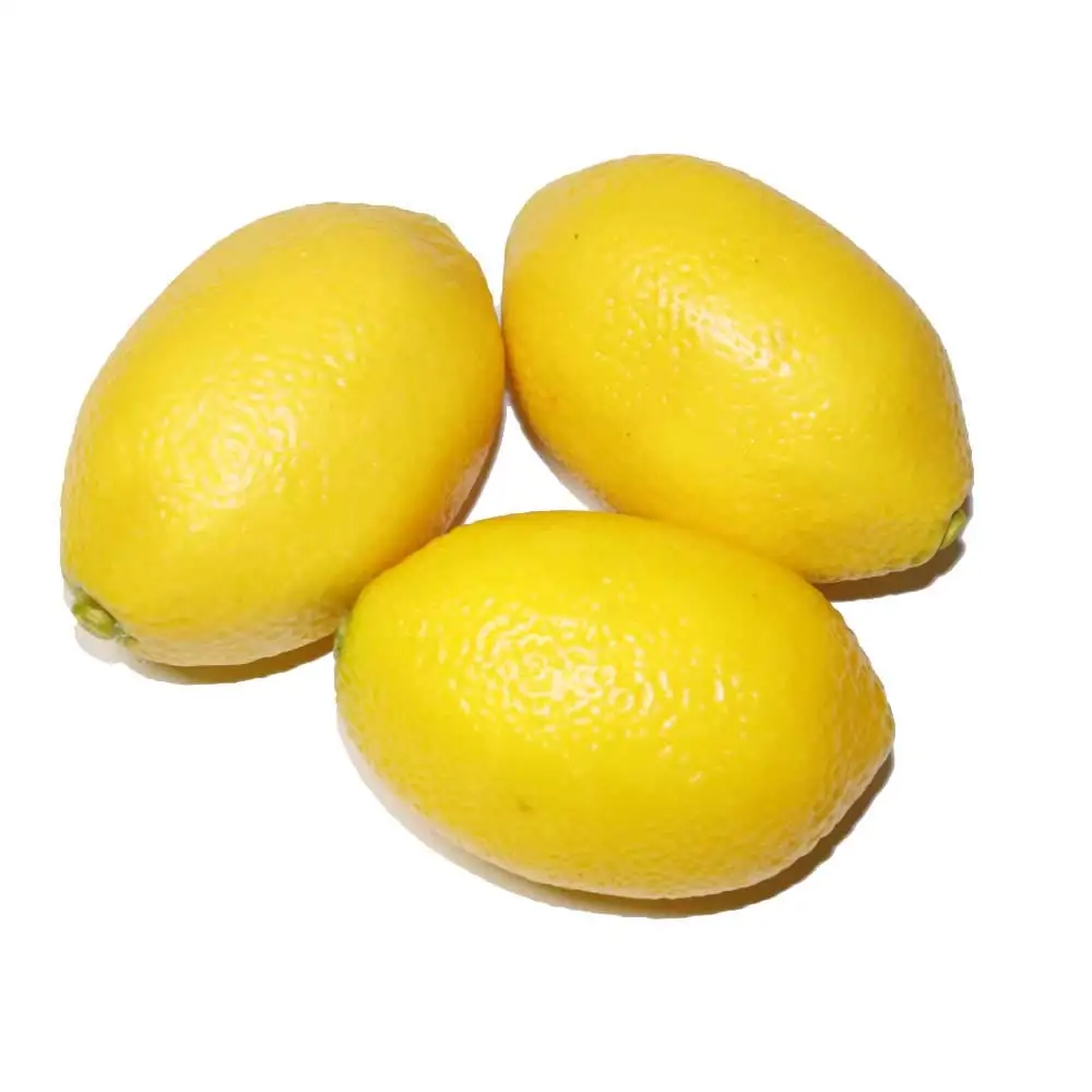 Набор из 3-х моделей GuCra Lemon для демонстрации образцов овощей/фруктов (желтый