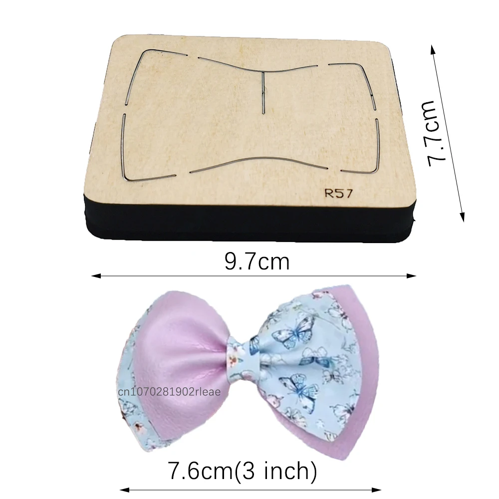 

Bows R57 Wooden Cutting Dies, Scrapbook， Suitable for Market Universal Cutting Machine
