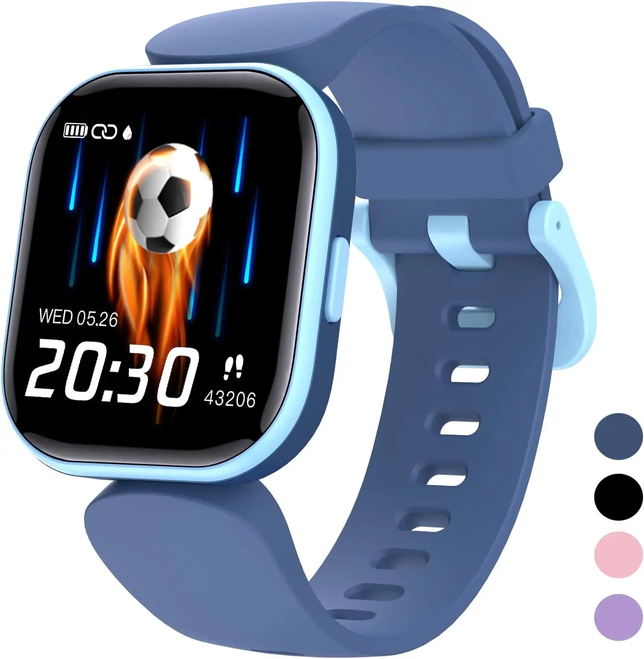 

Детские умные часы Dwfit, детский фитнес-трекер, спортивные часы для мальчиков и девочек, с монитором сна, для iOS и Android