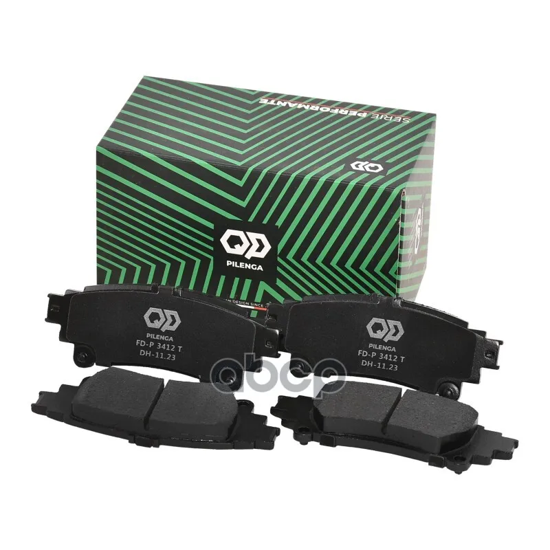Колодки Тормозные Дисковые Задние Performante Toyota Rxiii (Rx270 Rx350) Fd-P3412t PILENGA арт. FD-P3412T |