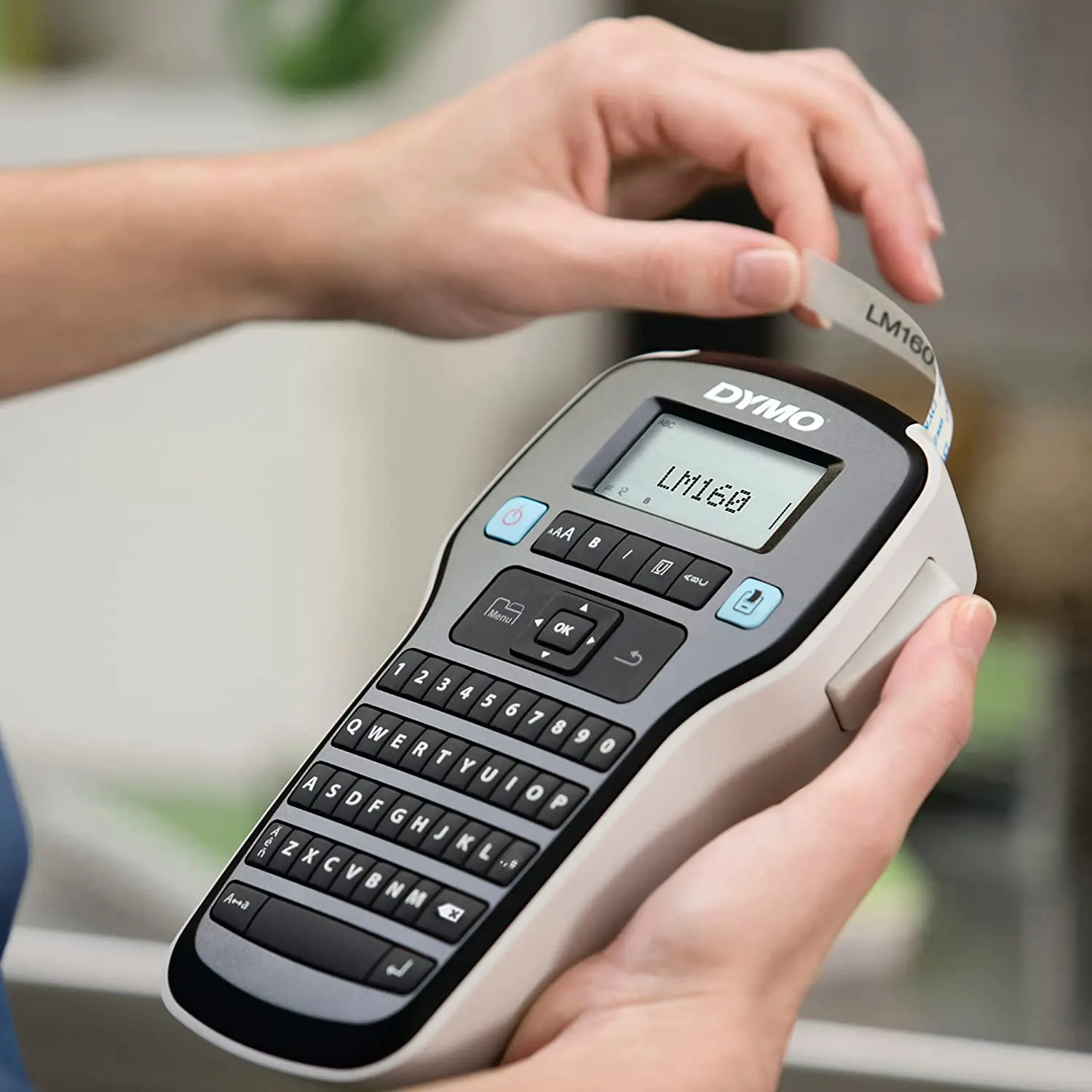 Фото Dymo LabelManager 160 ручная этикетка Maker с QWERTY клавиатурой №3