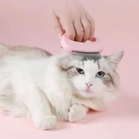 pet cat comb hair removal brush pet grooming tool massage comb shell cute handle to remove pet floating hair hair removal comb