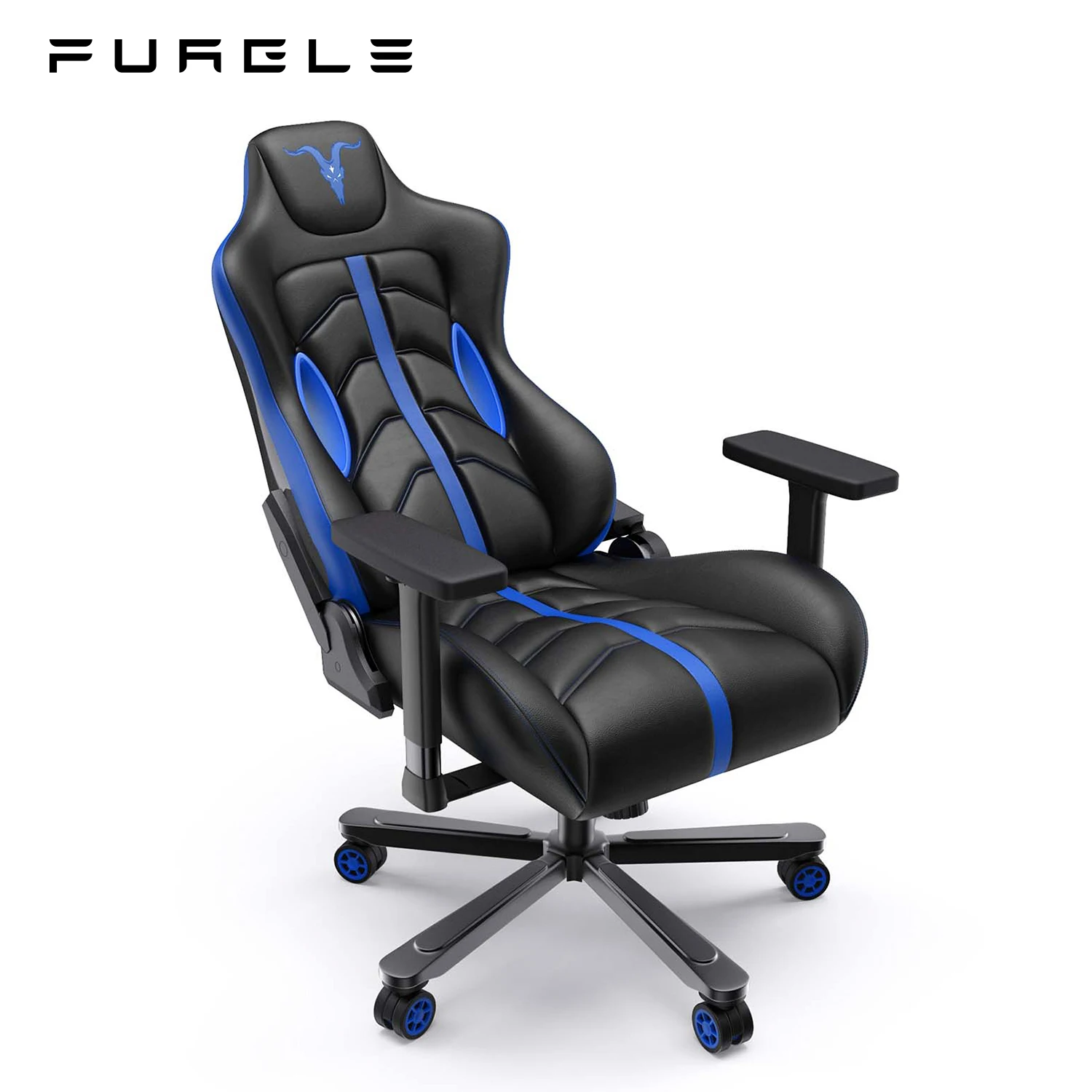 

Furgle BAT Series PU Leather Gaming Chair Upgrade Ergonomic Racing Executive Office Chair with Memory Foam Office Chair Desk