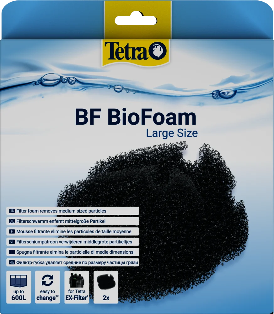 Фильтрующий материал BF BioFoam Large для фильтров Tetra ЕХ 1200/1500 /губка/ 2 шт. |
