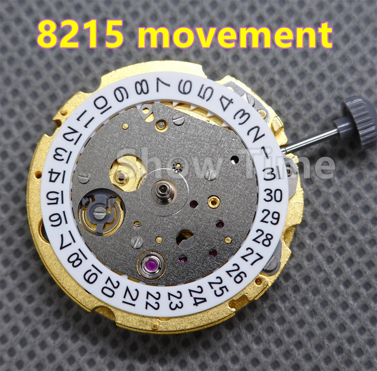 Japan Miyota 8215 movement 21 jewels automatic mechanical date movement mens watch movements