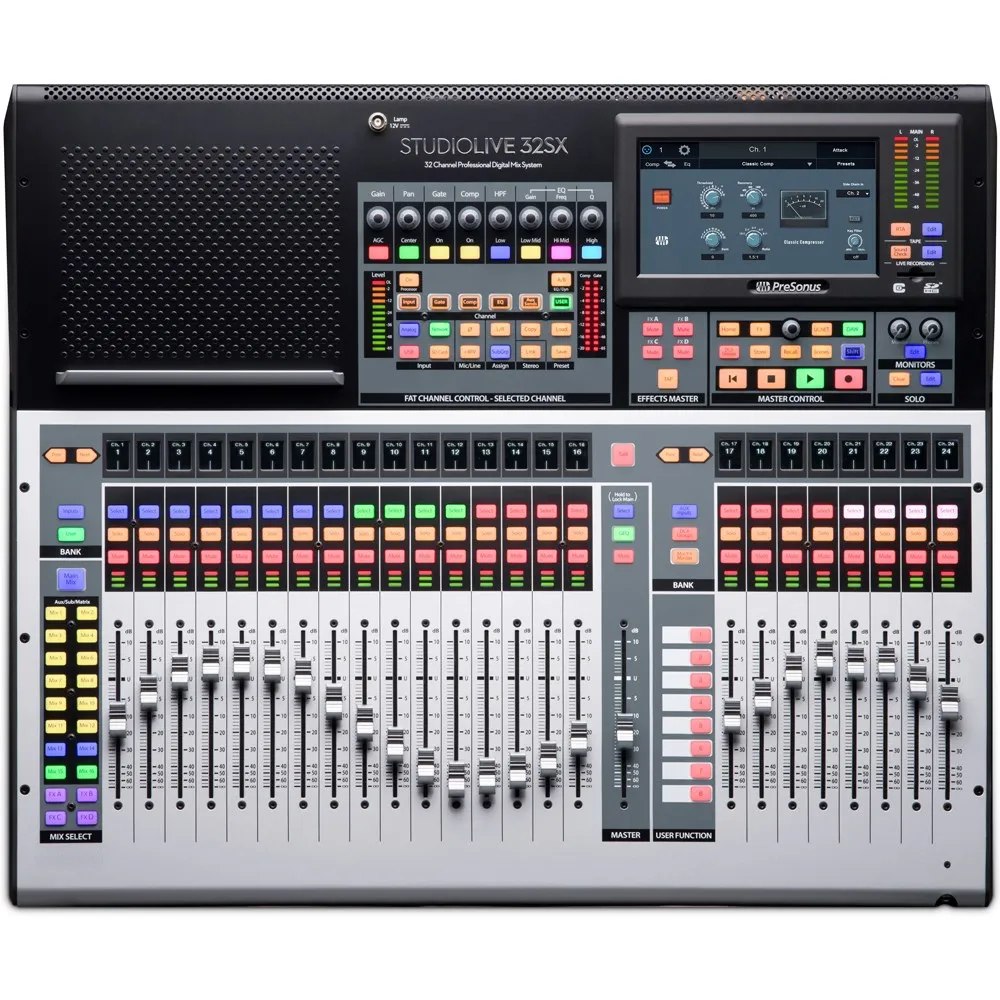 

Новинка скидка PreSonus StudioLive 32SX 32-канальный цифровой микшер
