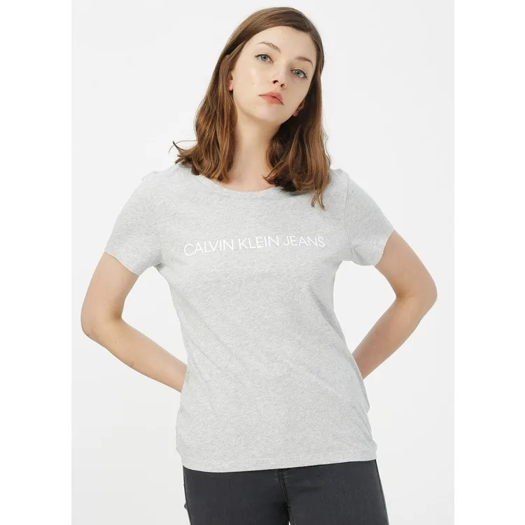 Calvin Klein Серая футболка