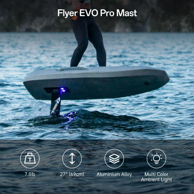 Waydoo Flyer Evo Efoil - EVO Pro производительность фотодоска для серфинга батарея 1800 Вт