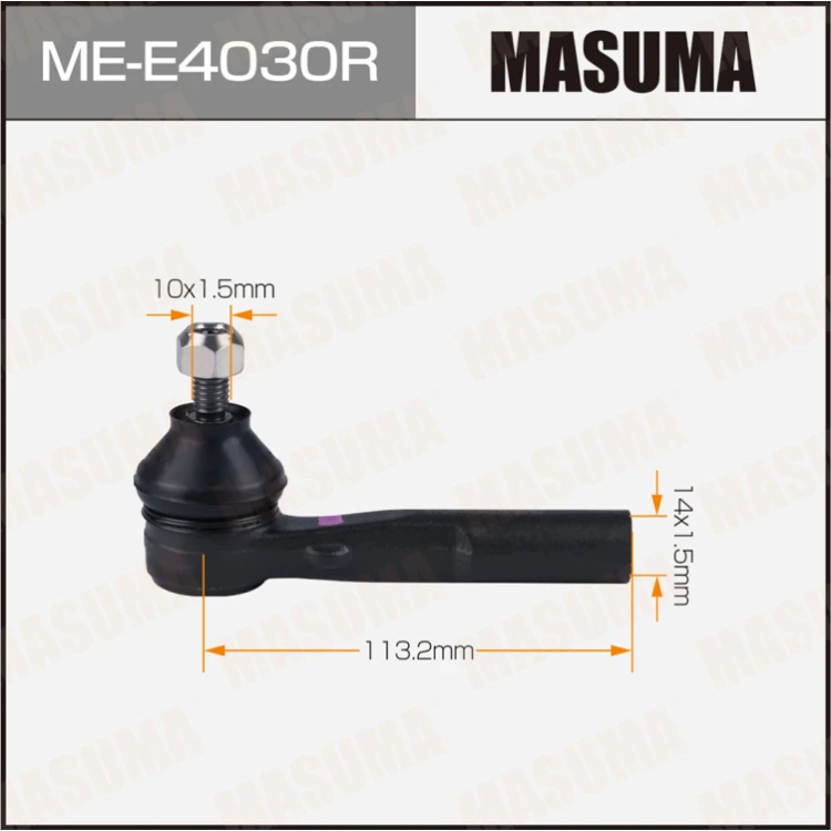 Наконечник рулевой тяги MASUMA OPEL CORSA-D 06-14 RH