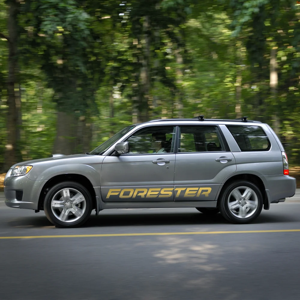 Наклейка на борта SUBARU FORESTER виниловая наклейка для стикер доставка бесплатно -