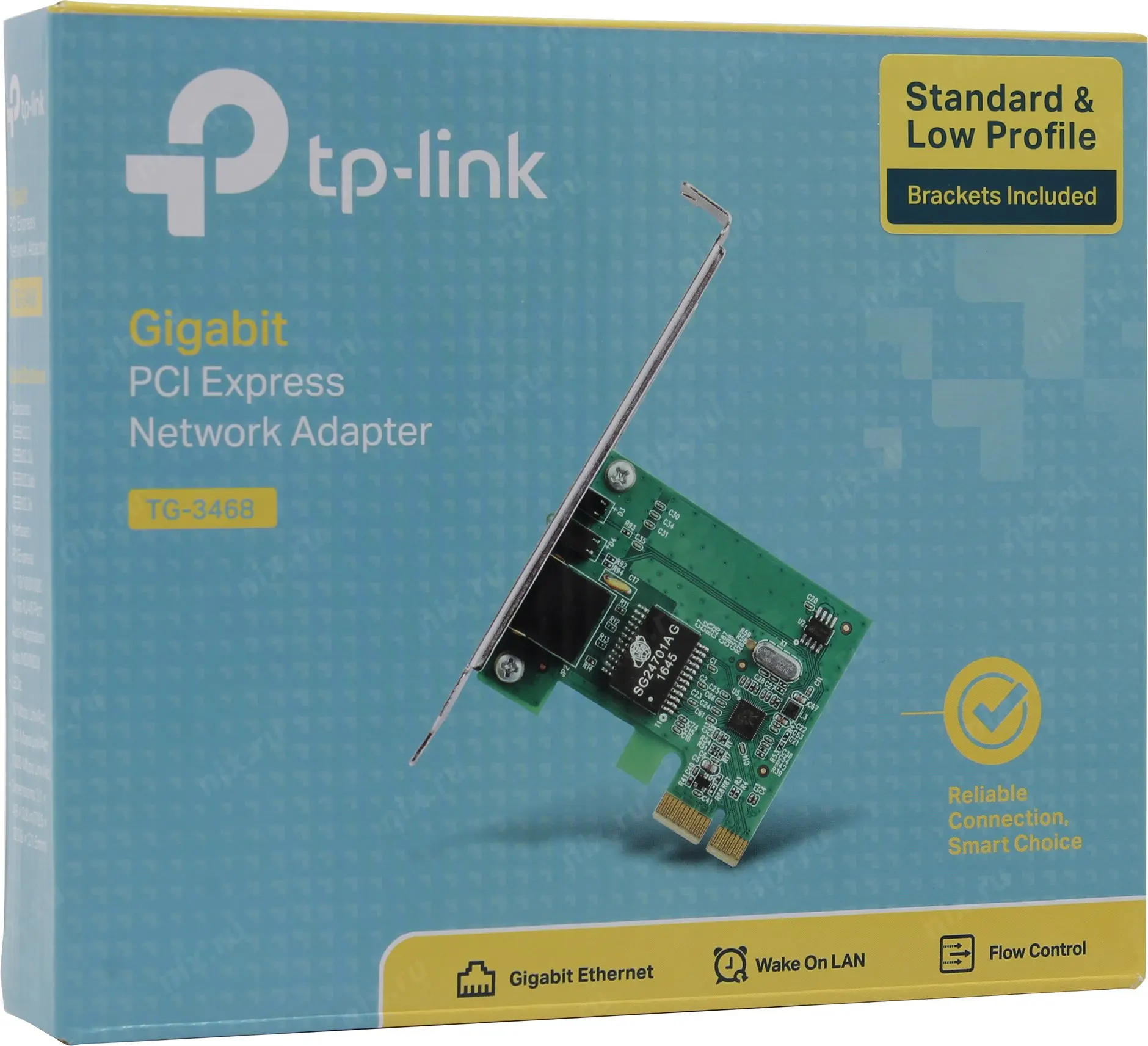 Сетевая карта tp-link tg-3468, 10/100/1000 мбит/с адаптер pcie (32 бита),. Сетевая карта tg-3468/rj-45 tp-link (tp-link). Сетевой адаптер gigabit ethernet tp-3468 pci express. 3468. Tp-link tg-3468.