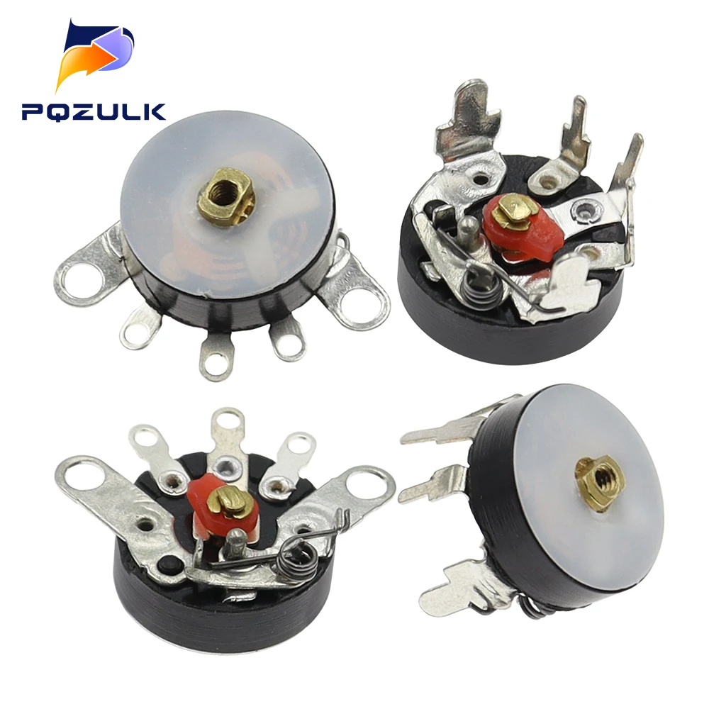 5 шт. Потенциометры громкости PQZULK RV12