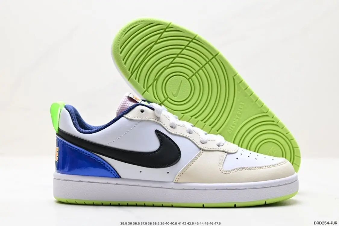 точная копия 1:1 Повседневные КроссовКи Nike Board Shoes Court Borough Low 2 Campus