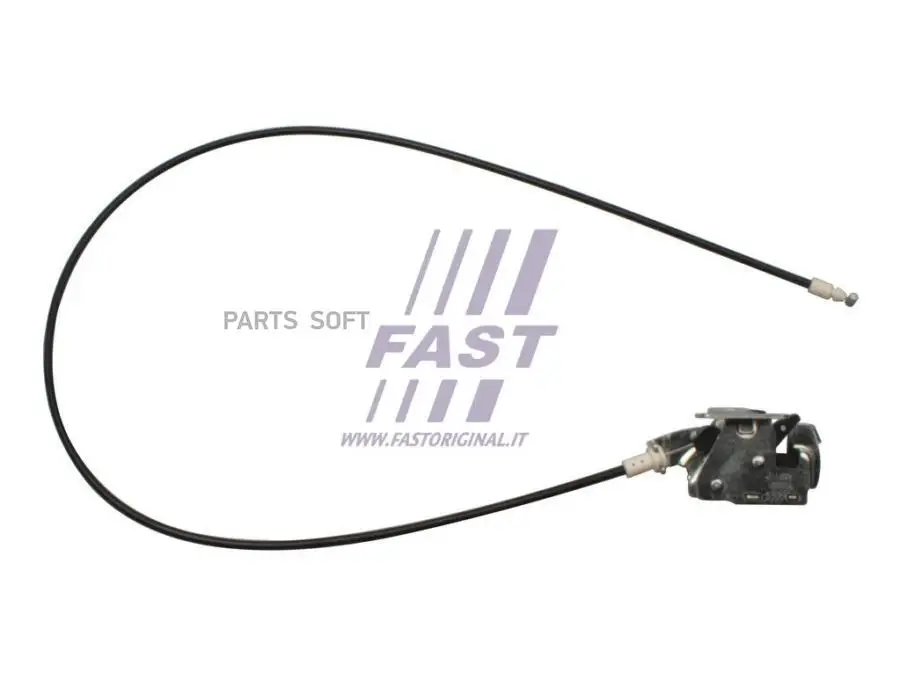 FAST FT95381 Замок двери распашной лев.верх.с тросом сред.база CITROEN/PEUGEOT/FIAT JUMPER/BOXER/DUCATO 2006