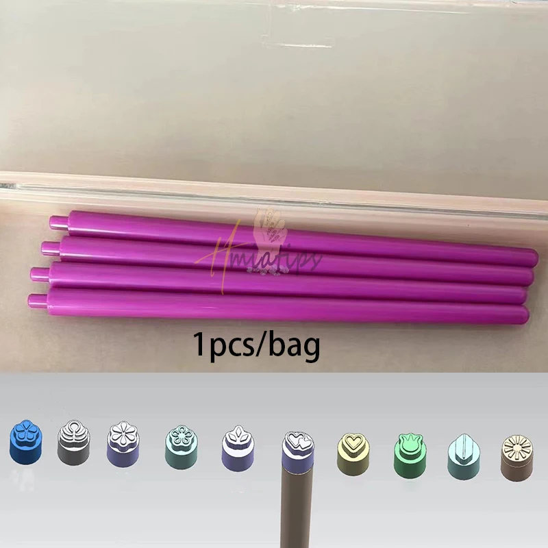 1 шт. съемная ручка для дизайна ногтей с цветочным узором бабочки граффити кисть