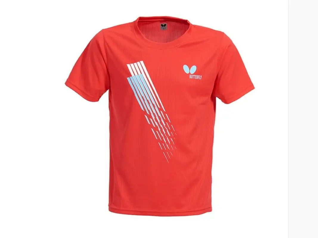 

Men's Table Tennis Sports Suit Fitness Training Suit Competition Suit Exercise Jogging Sports Suit Running Men's Sports T-shirt